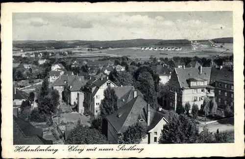 Ak Hohenlimburg Hagen Ruhrgebiet, Elsey mit neuer Siedlung