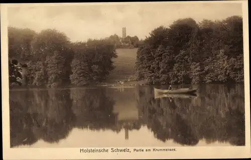 Ak Eutin in Ostholstein, Partie am Krummensee