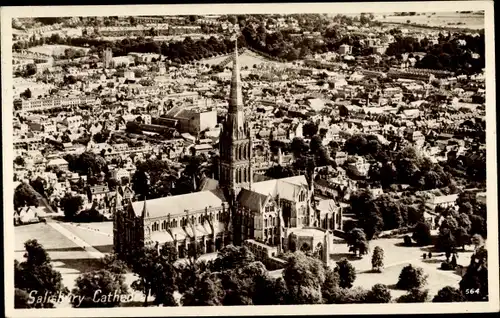 Ak Salisbury South West England, Kirche