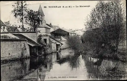 Ak Tournan-en-Brie Seine et Marne, La Marsange