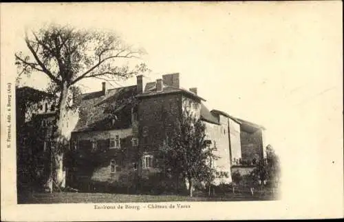 Ak Bourg en Bresse Ain, Chateau de Varax