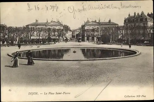 Ak Dijon Côte d'Or, La Place Saint Pierre