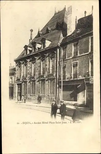 Ak Dijon Côte d'Or, Ancien Hotel Place Saint Jean