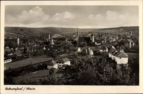 Ak Ochsenfurt in Unterfranken, Gesamtansicht
