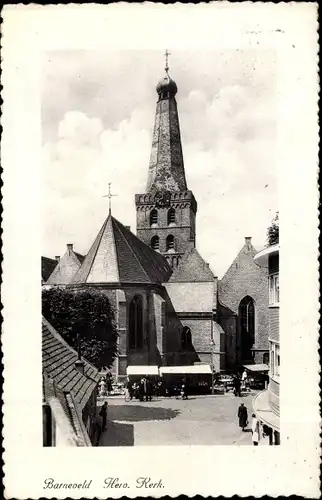 Ak Barneveld Gelderland, Herv. Kerk