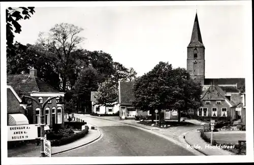 Ak Rolde Drenthe Niederlande, Hoofdstraat