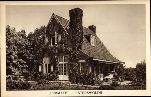 Ak Paterswolde Drenthe Niederlande, Fermate
