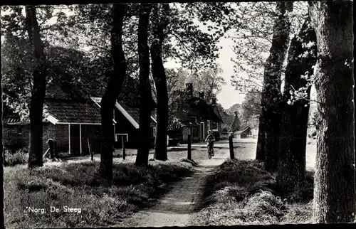 Ak Norg Midden Drenthe Drenthe Niederlande, De Steeg