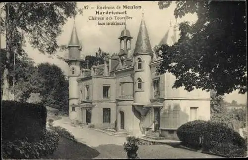 Ak Hardricourt Meulan en Yvelines, Château