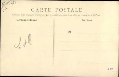 Ak Hardricourt Meulan en Yvelines, Château