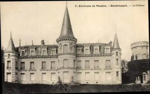 Ak Meulan en Yvelines, Hardricourt, Le Château