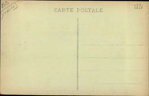 Ak Jeufosse Yvelines, Ensemble et vue sur la colline