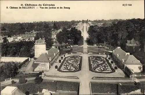 Ak Balleroy Calvados, Château, Jardins et Bourg