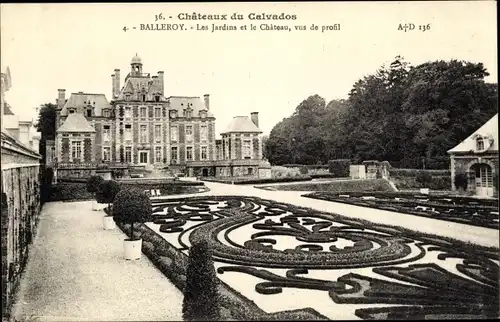 Ak Balleroy Calvados, Château, Jardins