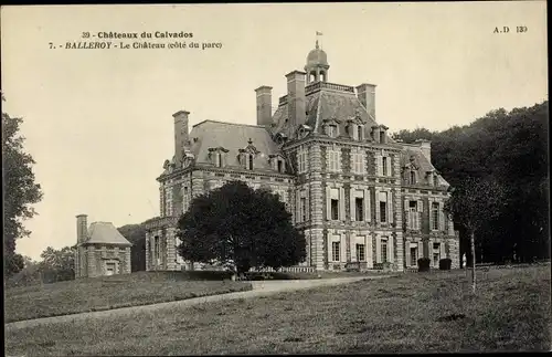 Ak Balleroy Calvados, Château, Parc