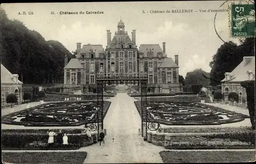 Ak Balleroy Calvados, Château et Parc