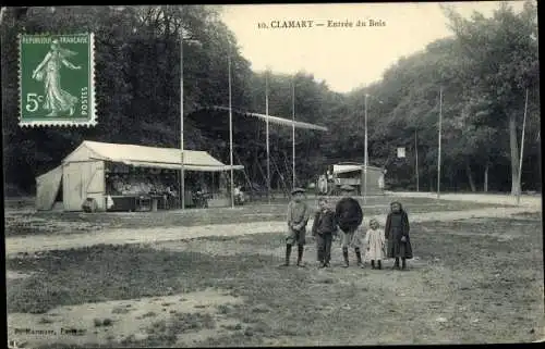 Ak Clamart Hauts de Seine, Entrée du Bois