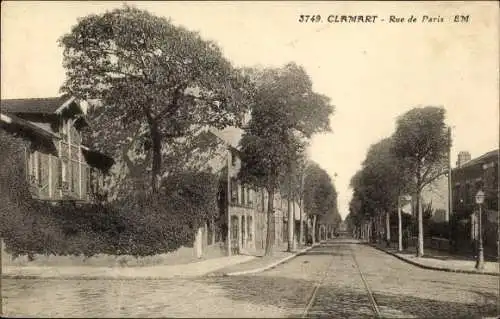 Ak Clamart Hauts de Seine, Rue de Paris