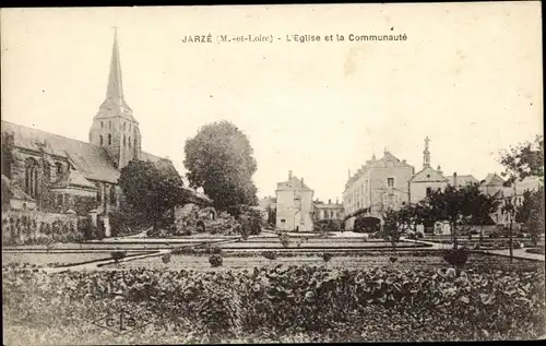 Ak Jarzé Maine et Loire, L'Eglise et la Communaute