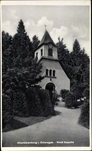 Ak Oberbärenburg Altenberg im Erzgebirge, Waldkapelle