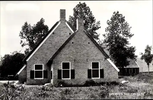 Ak Orvelte Midden Drenthe Niederlande, Wohnhaus