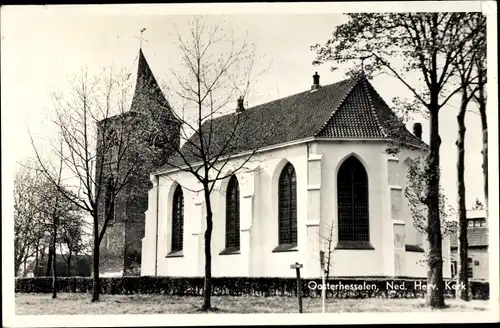 Ak Oosterhesselen Drenthe Niederlande, Ned. Herv. Kerk