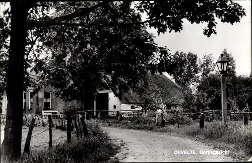 Ak Orvelte Midden Drenthe Niederlande, Dorpsgezicht