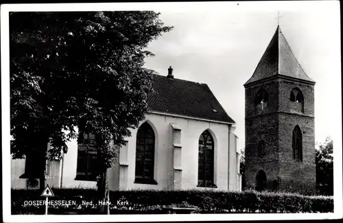 Ak Oosterhesselen Drenthe Niederlande, Ned. Herv. Kerk