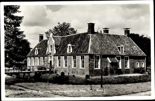 Ak Oosterhesselen Drenthe Niederlande, Ned. Herv. Kerk, De Klencke, Vormingscentrum