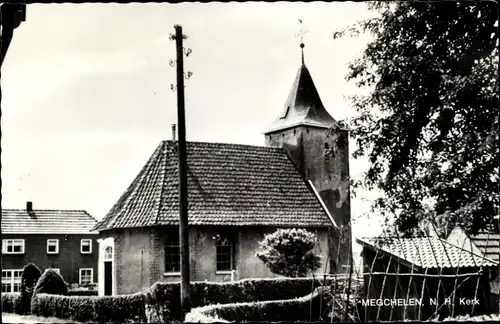 Ak Megchelen Gelderland, N. H. Kerk