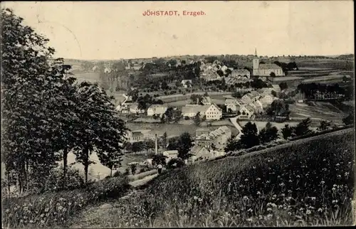 Ak Jöhstadt im Erzgebirge Sachsen, Panorama