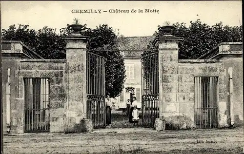 Ak Chemilly Yonne, Château de la Motte