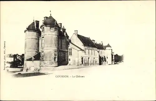 Ak Courson Yonne, Le Château