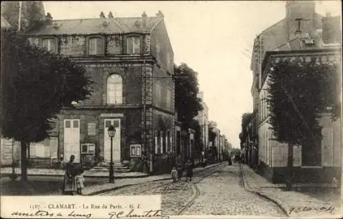 Ak Clamart Hauts de Seine, Rue de Paris
