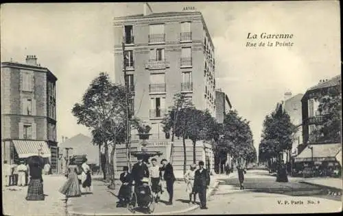 Ak La Garenne Colombes Hauts de Seine, Place de la Pointe