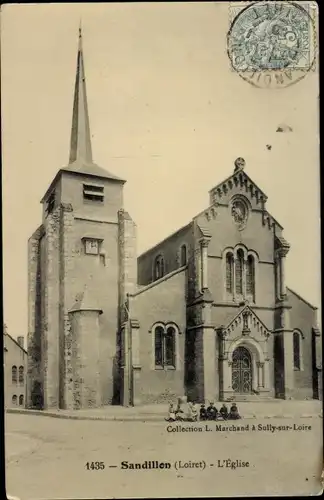 Ak Sandillon Loiret, l´Église