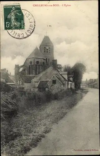 Ak Chilleurs aux Bois Loiret, l´Église