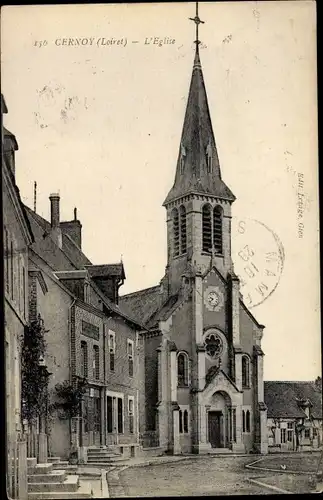 Ak Cernoy Loiret, l´Église