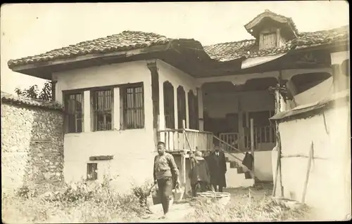 Foto Ak Mazedonien, Herrenhaus eine vornehmen Mazedonierführers