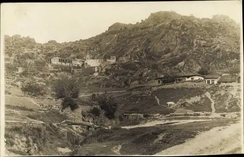 Foto Ak Prilep Mazedonien, Blick zum Kloster