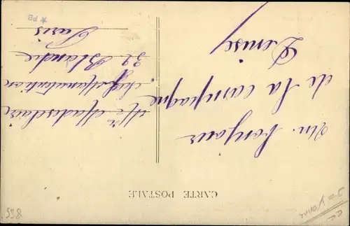 Ak Appoigny, Yonne, Vue Générale