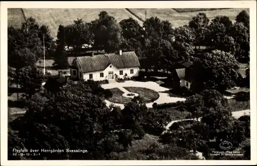 Ak Herrgården Malmö, Schweden, Fliegeraufnahme, Herrgarden Svesslinge