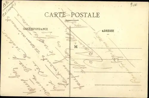 Ak Saint Étienne la Thillaye, Le Calvaire de la Croix Godet