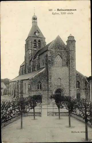 Ak Boiscommun Loiret, l´Église