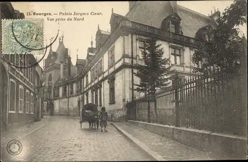 Ak Bourges Cher, Palais Jacques Coeur