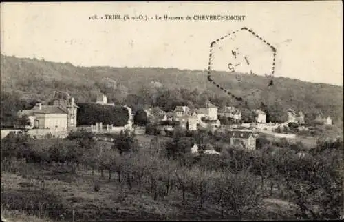 Ak Cheverchemont Triel sur Seine Yvelines, Le Hameau Cheverchemont