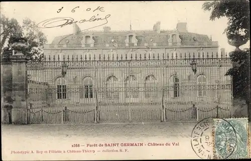 Ak Saint Germain Yvelines, Château de Val