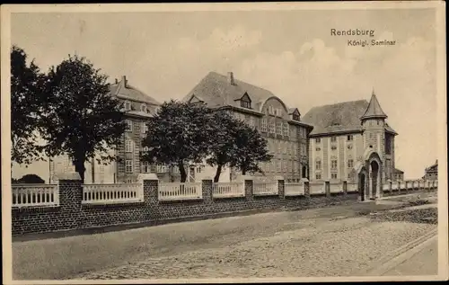 Ak Rendsburg in Schleswig Holstein, Königliches Seminar