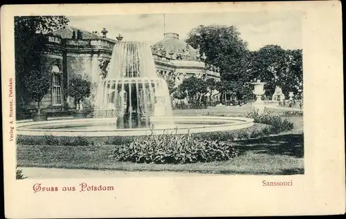 Ak Potsdam in Brandenburg, Sanssouci