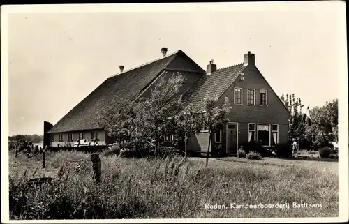 Ak Roden Drenthe Niederlande, Kampeerboerderij Bastlaans